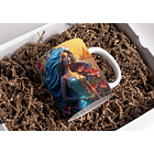 5 Artes para Caneca 3D Princesas da Disney Arquivo em Jpg 2