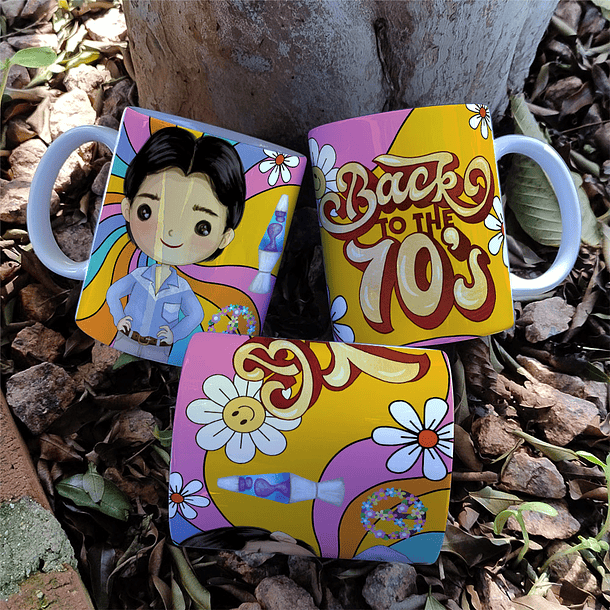 6 Artes para Caneca Personagens 70'Show Arquivo em Jpg 2