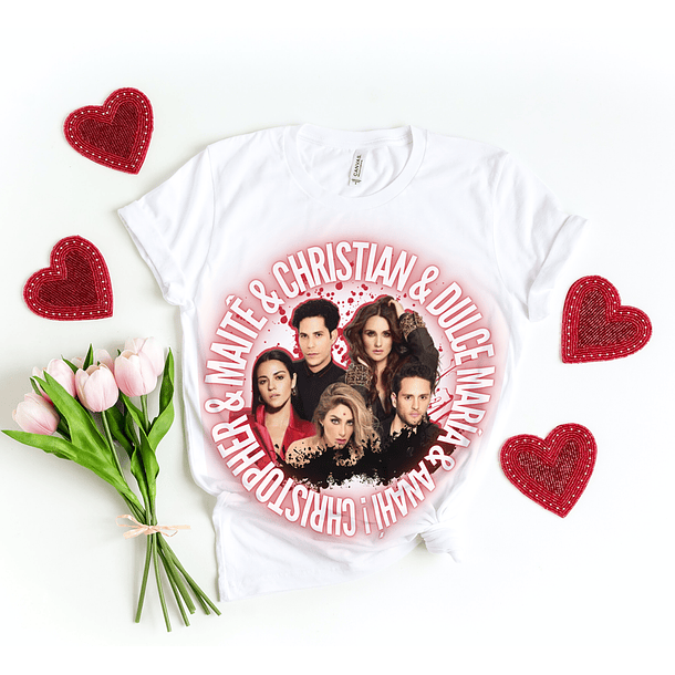 7 Artes para Caneca e Camisa Rebeldes RBD Arquivo em Jpg 7