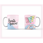 8 Artes para Caneca Amizade Amigas Arquivo Editável  5