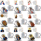 35 Artes para Caneca Santinhos Catolicos com Oração Arquivo Editável 2
