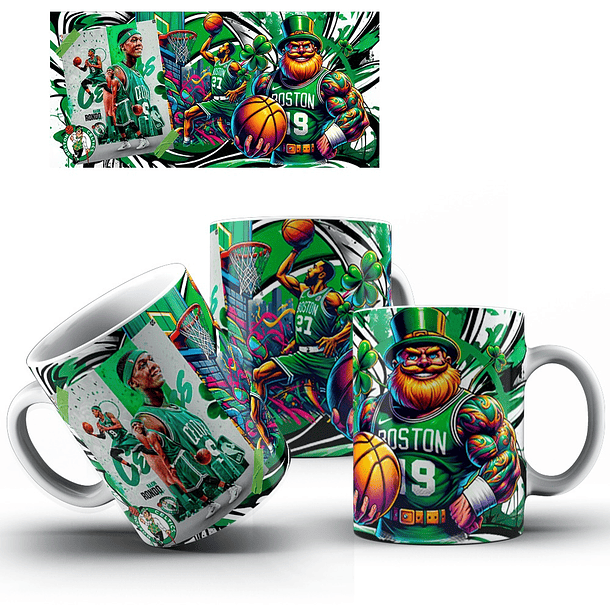 22 Artes para Caneca Basquete NBA Arquivo em Jpg 2