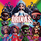 Kit Digital Mascotinhas Orixás Afro Axé em Png 1