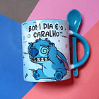 7 Artes para Caneca Stich Cansado Arquivo em Jpg 7