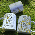 26 Artes para Caneca Alfabeto Margarida Arquivo Editável 11