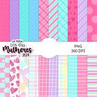 Kit Digital Dia das Mulheres 2024 Arquivos em Png 5