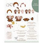 Kit Digital Dia das Mulheres Aquarelado 2024 Arquivos em Png  5