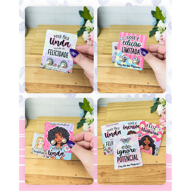 Kit Digital Dia das Mulheres 2024 Arquivos em Png 10