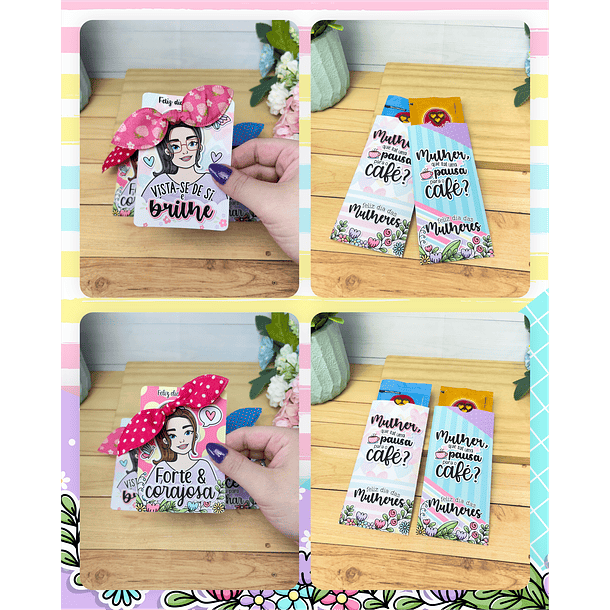 Kit Digital Dia das Mulheres 2024 Arquivos em Png 12