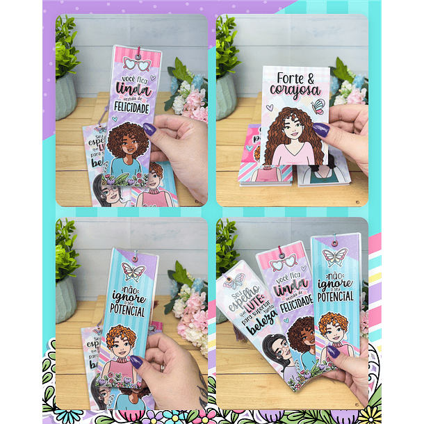 Kit Digital Dia das Mulheres 2024 Arquivos em Png 15