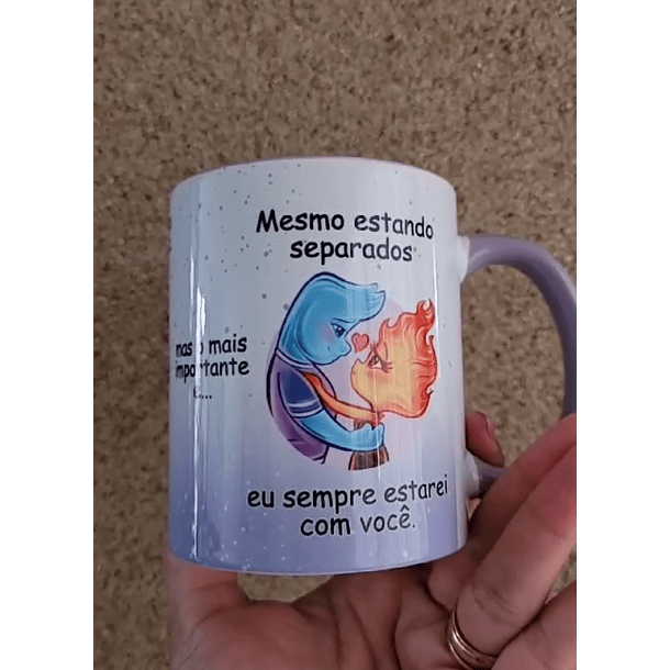 4 Artes Caneca Se Houver o amanhã em que não estejamos juntos - Filme Elementos Arquivo Editável 5