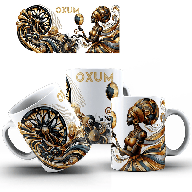 13 Artes para Caneca Orixás Arquivos em Jpg 6