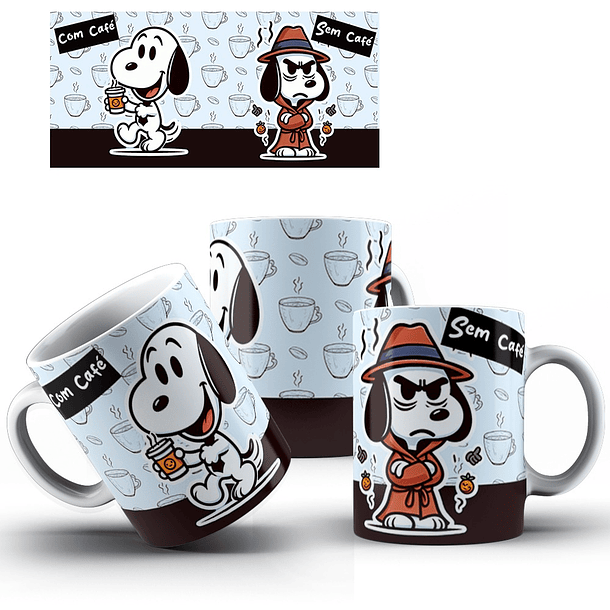 15 Artes para Caneca Com Café e Sem Café Arquivos em Jpg  4