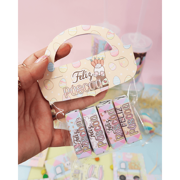 Kit Digital Páscoa Mimos Prontos Arquivos em Png 16