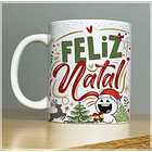 Arte Caneca Feliz Natal Arquivo Png 2