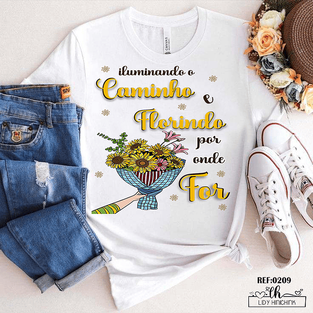 11 Artes para Caneca e Camisa Girassol Arquivos Editável 10