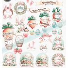 Kit Digital Páscoa Cut Bunnies em Png   4