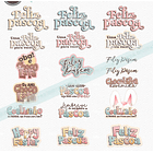 Kit Digital Páscoa Cut Bunnies em Png   5