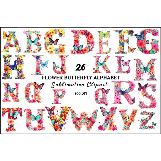 Kit Digital Alfabetos em Png  13