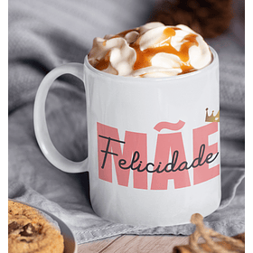 6 Arte para Caneca Dia das Mães Arquivo Editável 