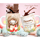 30 Arte para Caneca e Almofada Páscoa Cute Arquivo Editável 6