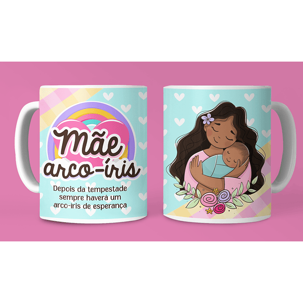 7 Artes para Caneca Dia das Mães Arquivo em Jpg 4