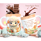 30 Arte para Caneca e Almofada Páscoa Cute Arquivo Editável 9