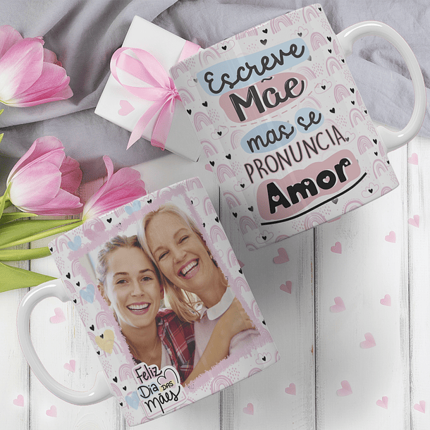 44 Artes para Caneca, Azulejo e Camisa Dia das Mães Arquivo Editável 9