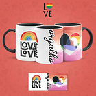 Arte Caneca Love Is Love Arquivo Png 2