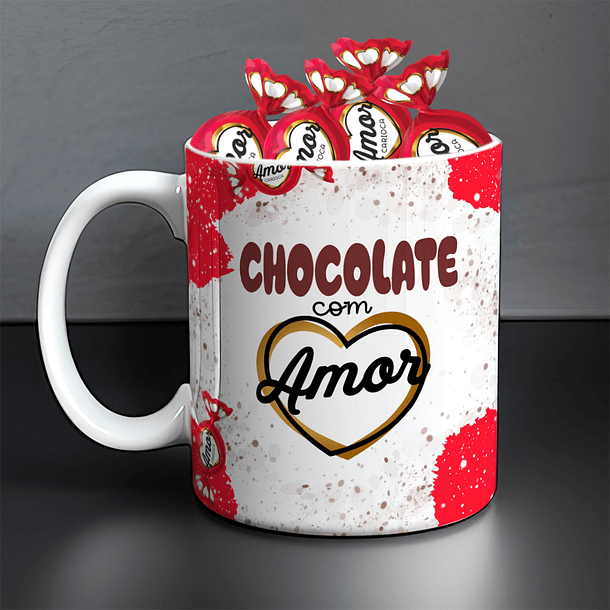 12 Arte para Caneca Páscoa Chocolates Arquivo Editável 3