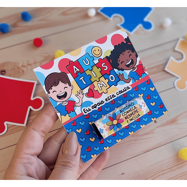 Arquivo de Corte Mimos Autismo em Pdf 4