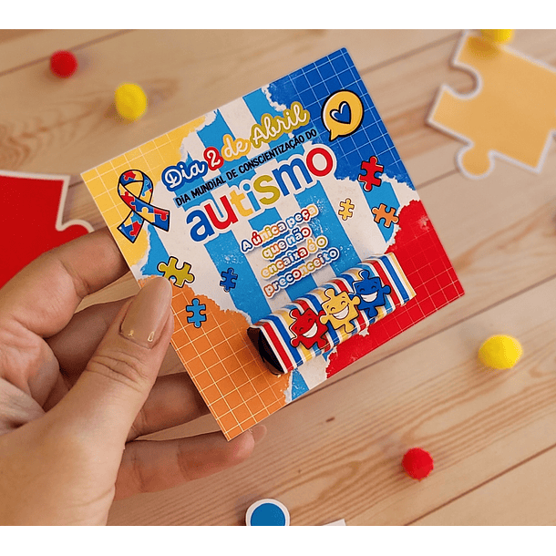 Arquivo de Corte Mimos Autismo em Pdf 8