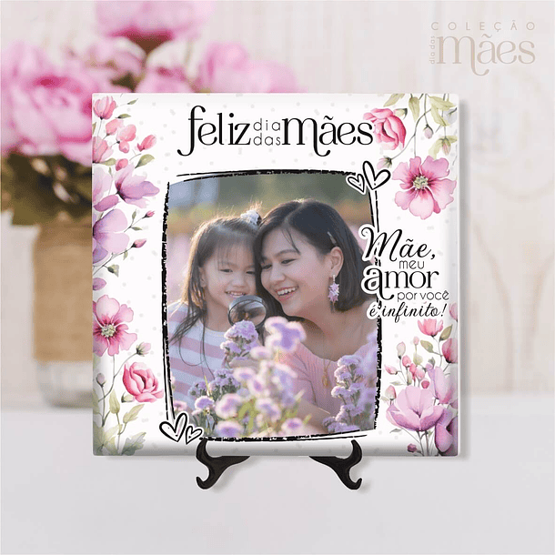 20 Artes para Azulejo Dia das Mães Arquivo Editável  14