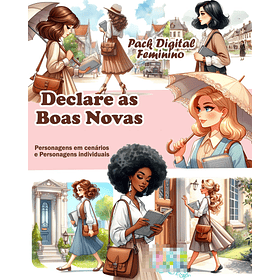 Kit Digital Declarar Boas Novas Arquivos em Png 