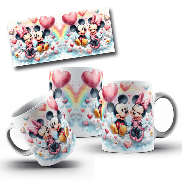 20 Arte Caneca Dia dos Namorados Personagens Arquivo em Png  14