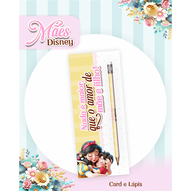 Kit Digital Dia das Mães Princesas da Disney Arquivos em Pdf  17