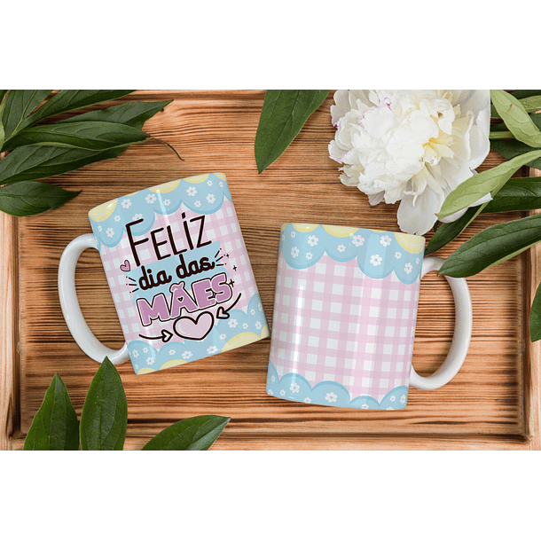 Arte Caneca Feliz Dia Das Mães Coração Arquivo Png 
