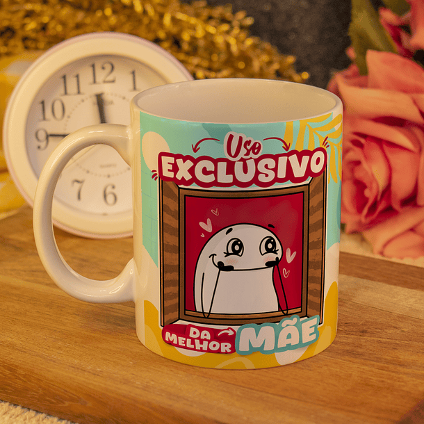 Arte Caneca Uso Exclusivo Da Melhor Mãe Arquivo Png 