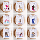 16 Artes para Camisa Mães e Filhos Arquivo em Editável 1