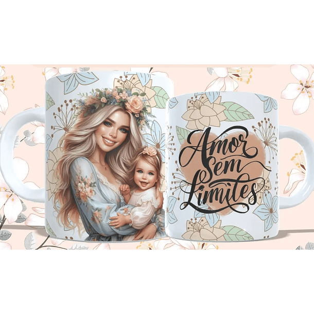 Arte Caneca Amor Sem limites Arquivo Png 