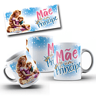 24 Artes para Canecas Dia das Mães Princesas da Disney Arquivo em Jpg 8