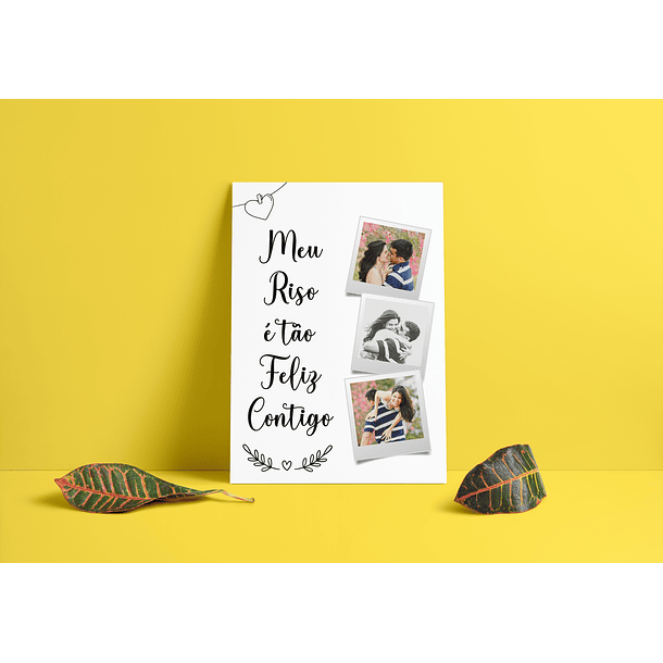 Arte Quadro dia dos Namorados Meu Riso É Tão Feliz Contigo Arquivo Png 