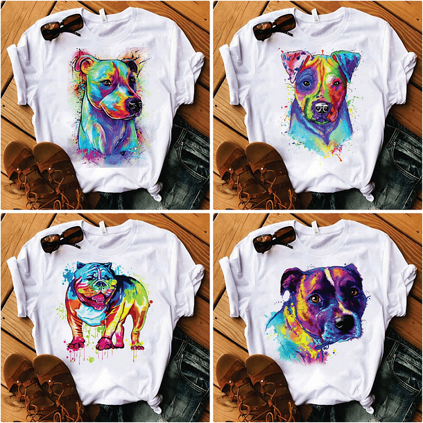 18 Artes para Camisa Dog Pitbul Arquivos em Jpg  2