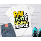 9 Artes para Camisa Pai Avô e Bisavô Arquivos Editável + Jpg 1