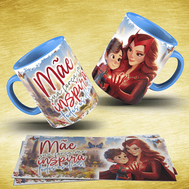 35 Artes para Caneca Dia da Mães Heróinas Arquivos em Jpg  12