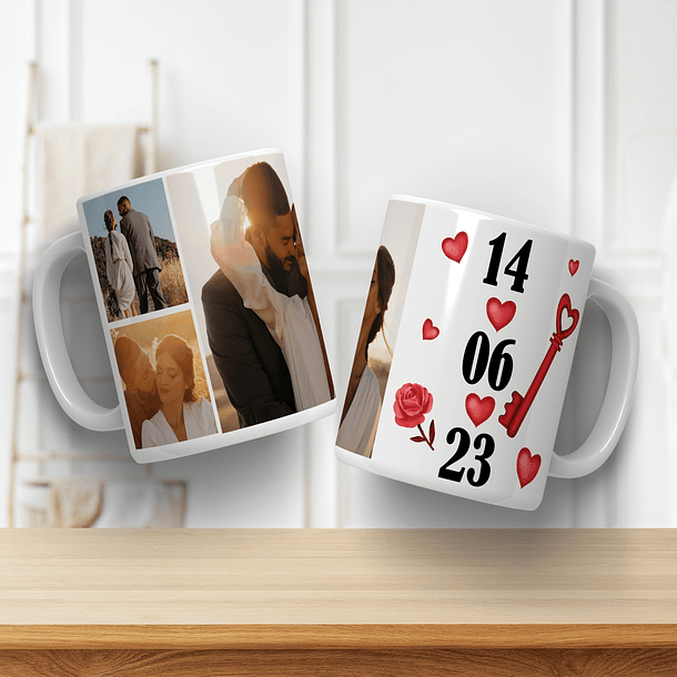 9 Artes para Caneca Casal Dia dos Namorados Arquivos Editáveis  6