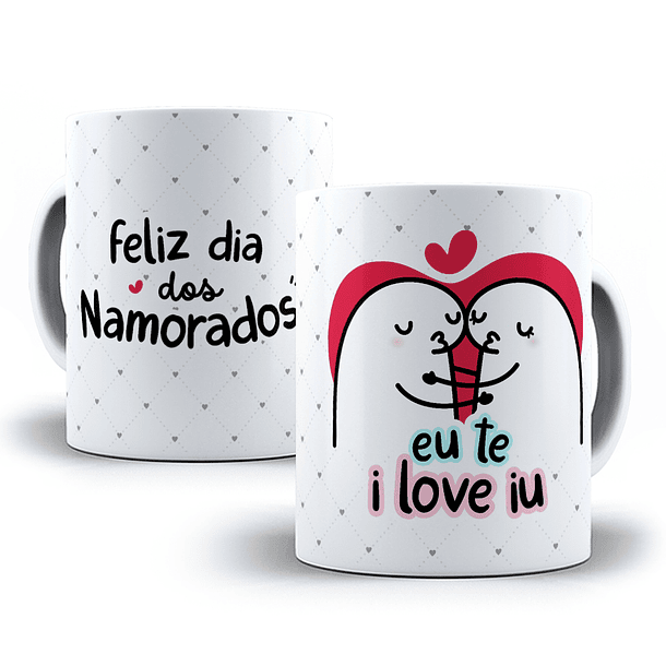 Arte Caneca Feli Dia Dos Namorados Eu Te I Love Iu Arquivo Png 