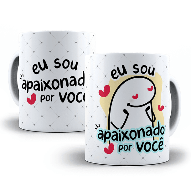Arte Caneca Eu Sou Apaixonado Por Você Arquivo Png 