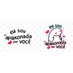 Arte Caneca Eu Sou Apaixonada Por Você Arquivo Png