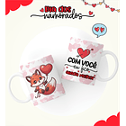 6 Artes Caneca Dia dos Namorados Arquivos Editável  6